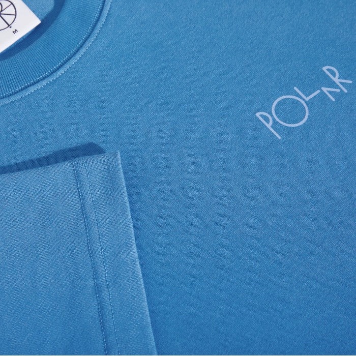 POLAR CONTRAST T-SHIRT - FRENCH BLUE The Old Man Boardsports Polar