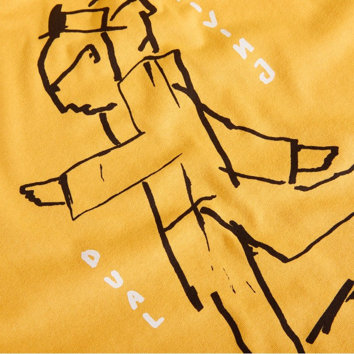 POLAR DUAL LIVING T-SHIRT - YELLOW The Old Man Boardsports Polar