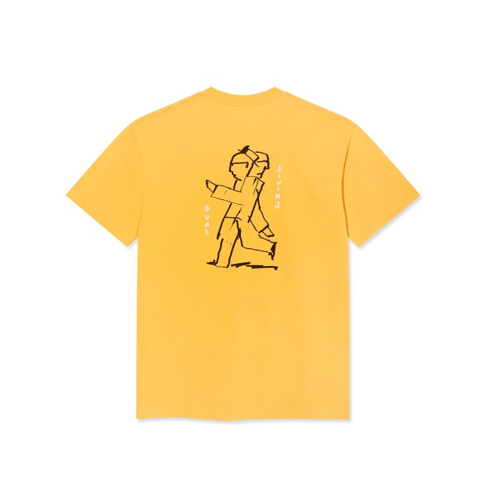 POLAR DUAL LIVING T-SHIRT - YELLOW The Old Man Boardsports Polar