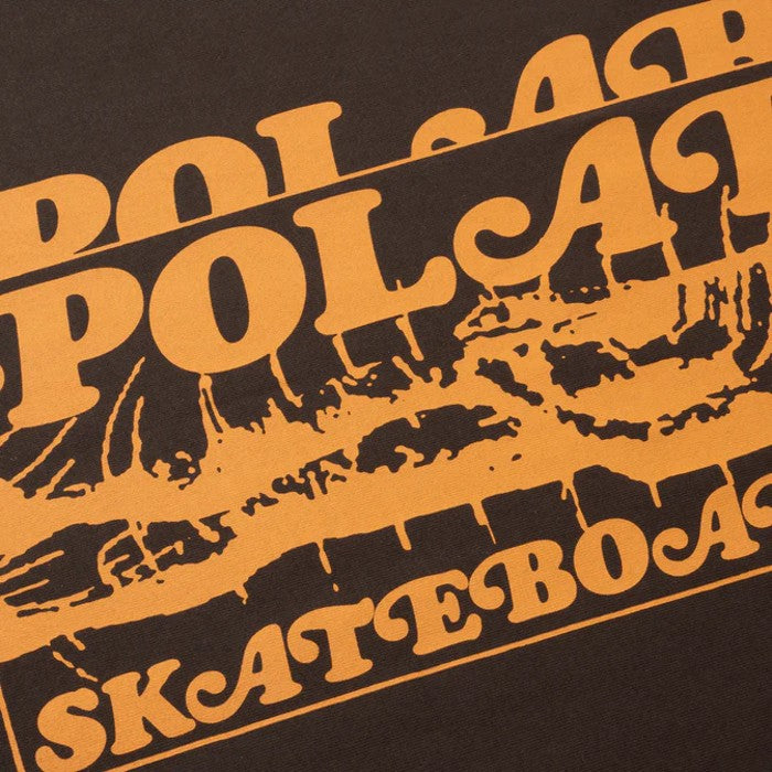 POLAR FIELDS T-SHIRT - CHOCOLATE