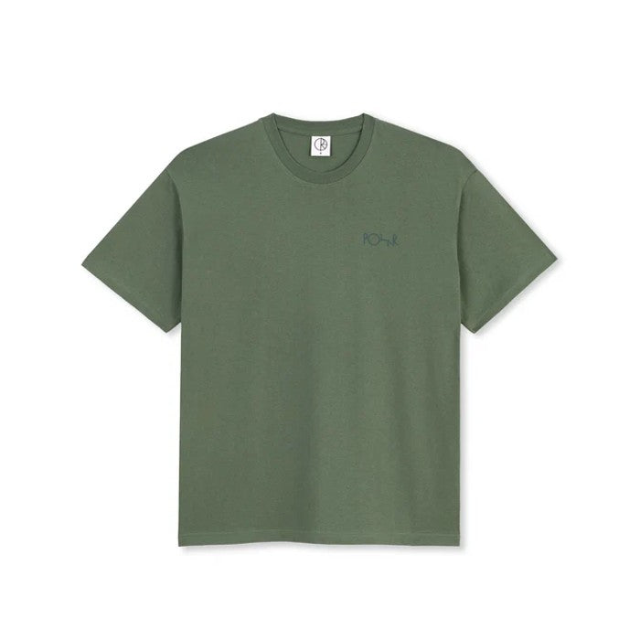 POLAR STROKE LOGO T-SHIRT - JADE GREEN/DARK GREEN