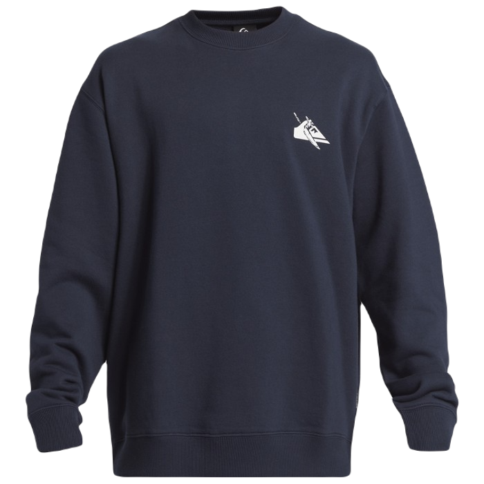 QUIKSILVER DNA PETROGLYPH CREW DARK NAVY