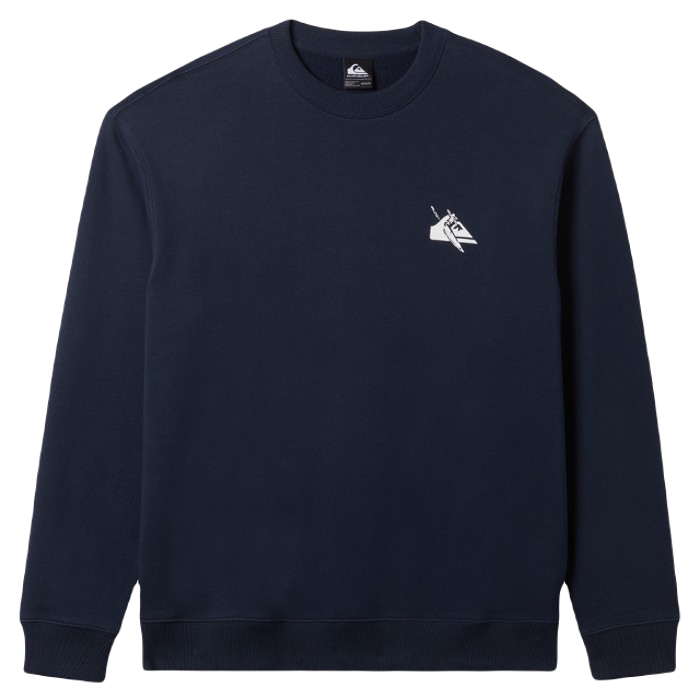 QUIKSILVER DNA PETROGLYPH CREW DARK NAVY