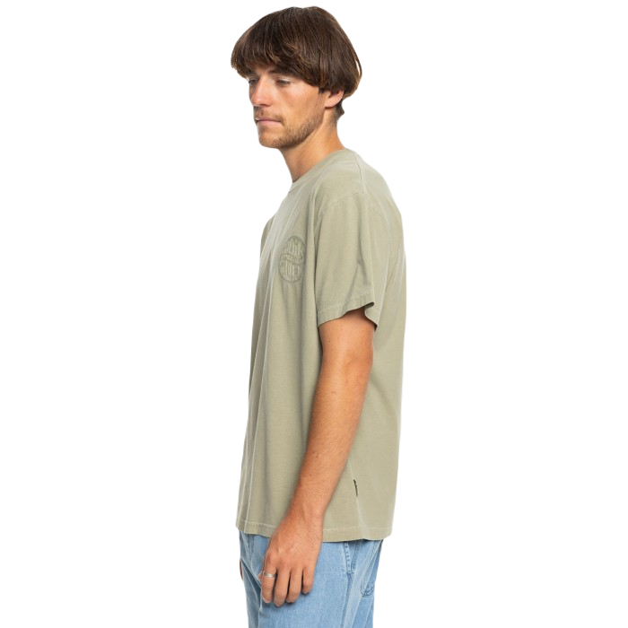 QUIKSILVER EMBY MINERAL T-SHIRT CYPRESS