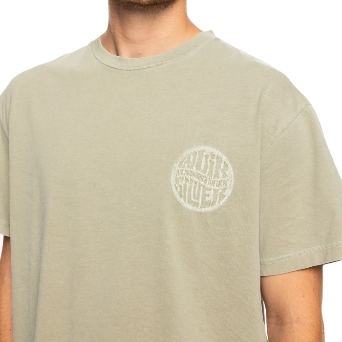 QUIKSILVER EMBY MINERAL T-SHIRT CYPRESS