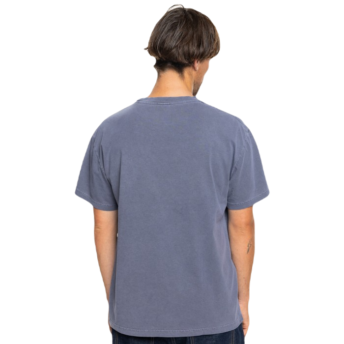 QUIKSILVER EMBY MINERAL T-SHIRT ESTATE BLUE