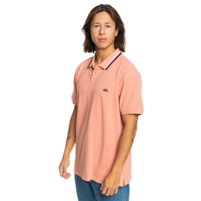 QUIKSILVER LOIA POLO - CANYON CLAY