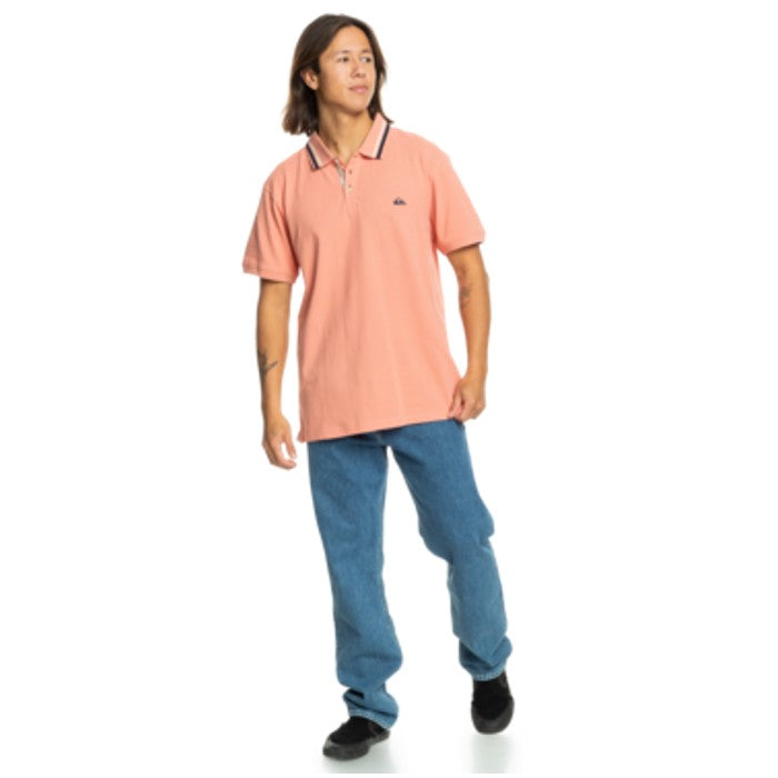 QUIKSILVER LOIA POLO - CANYON CLAY