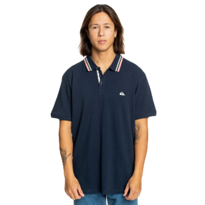 QUIKSILVER LOIA POLO - NAVY BLAZER