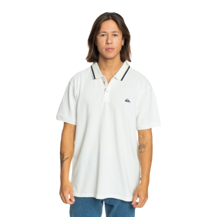 QUIKSILVER LOIA POLO - SNOW WHITE