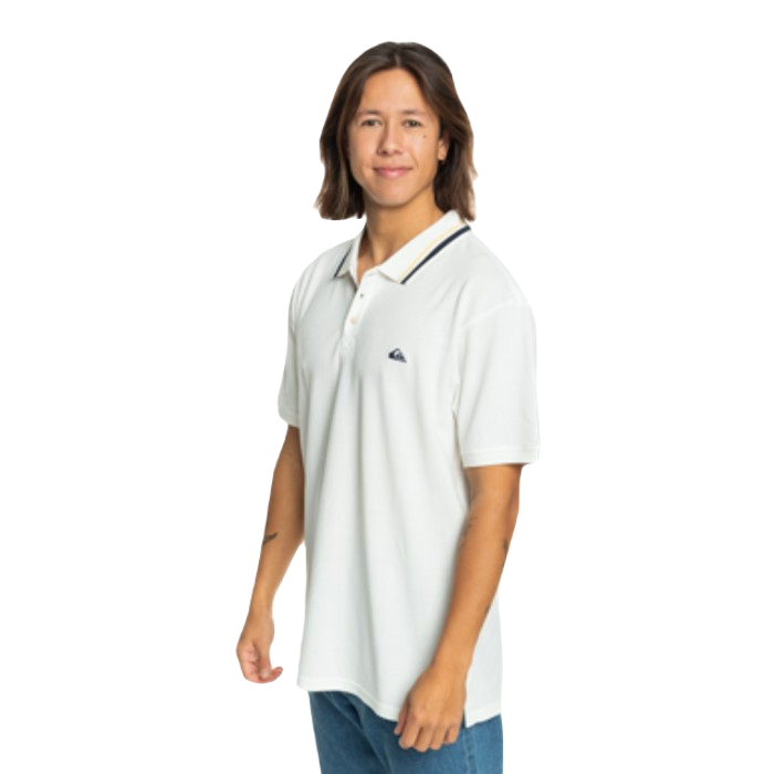 QUIKSILVER LOIA POLO - SNOW WHITE