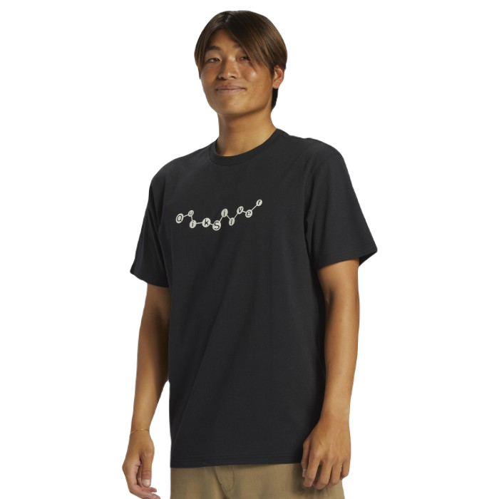 QUIKSILVER MODERN PETRO T-SHIRT - BLACK