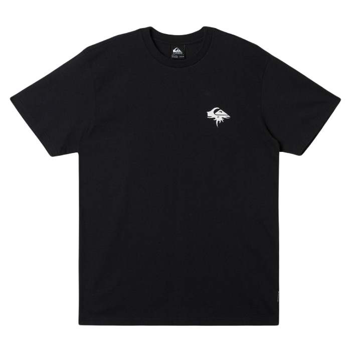 QUIKSILVER QS THORN LOGO DNA T-SHIRT BLACK