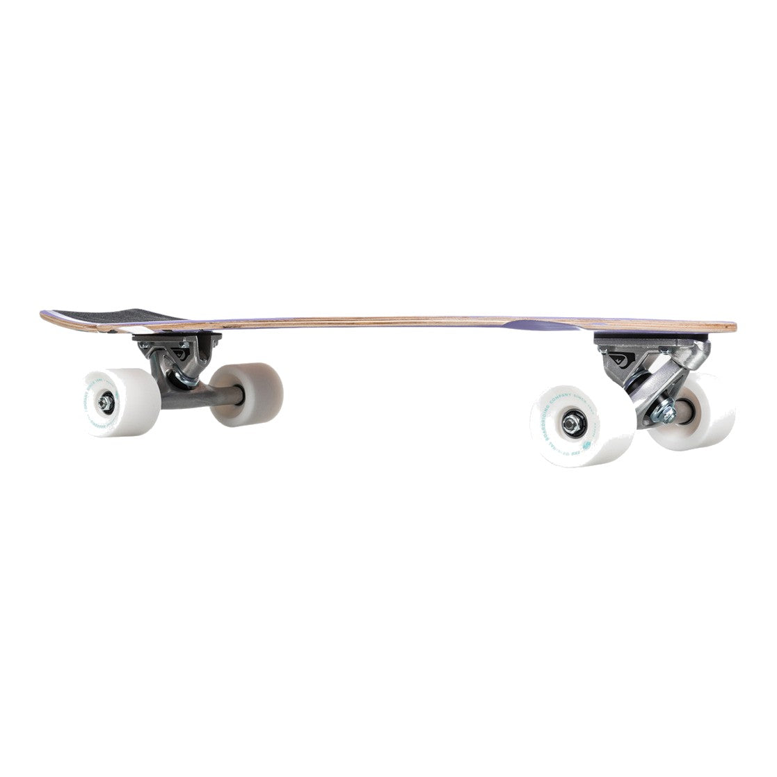 QUIKSILVER VALM 28" LONGBOARD SKATEBOARD - PURPLE