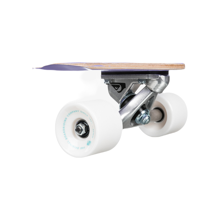 QUIKSILVER VALM 28" LONGBOARD SKATEBOARD - PURPLE