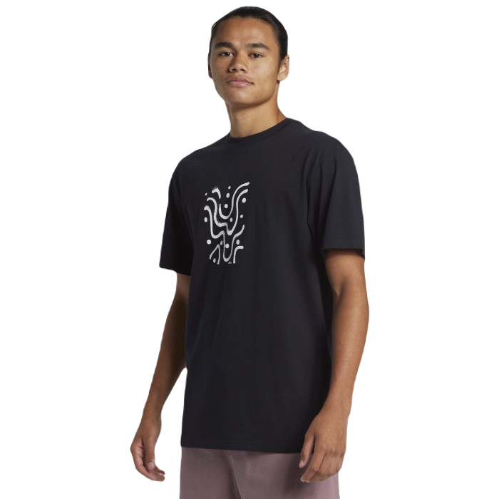 QUIKSILVER WHALE SHARK T-SHIRT BLACK