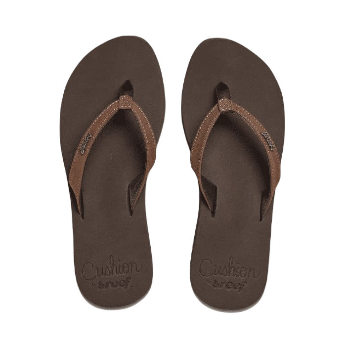 REEF CUSHION LUNA TEENSLIPPERS - BROWN