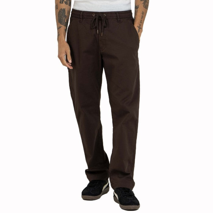 REELL REFLEX LOOSE CHINO BROEK COFFEE