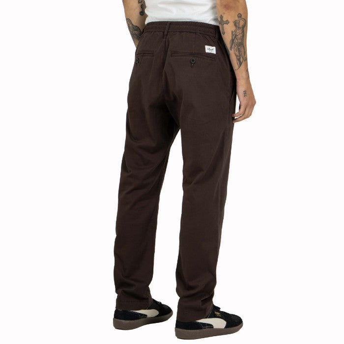 REELL REFLEX LOOSE CHINO BROEK COFFEE