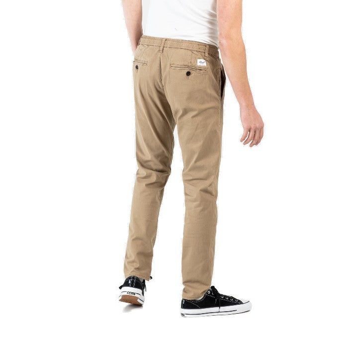 REELL REFLEX EASY ST CHINO LANGE BROEK - DARK SAND