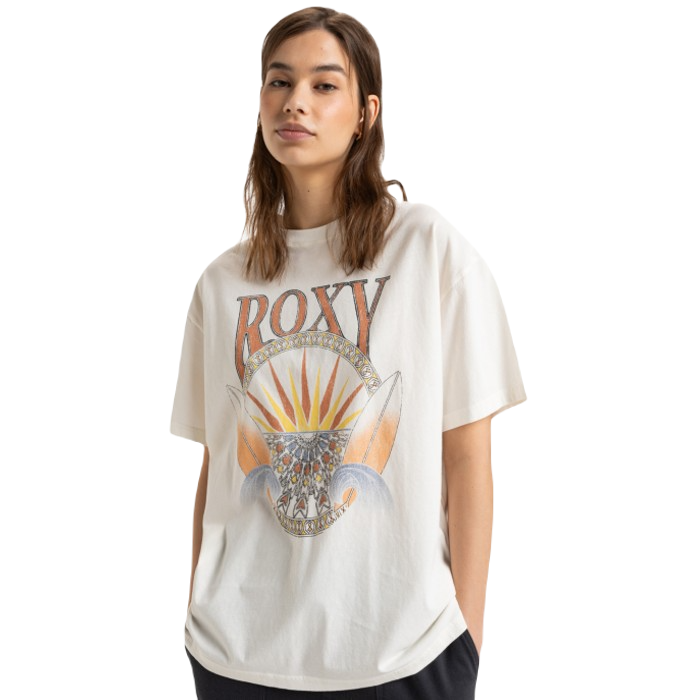 ROXY DREAMER WOMEN C T-SHIRT EGRET