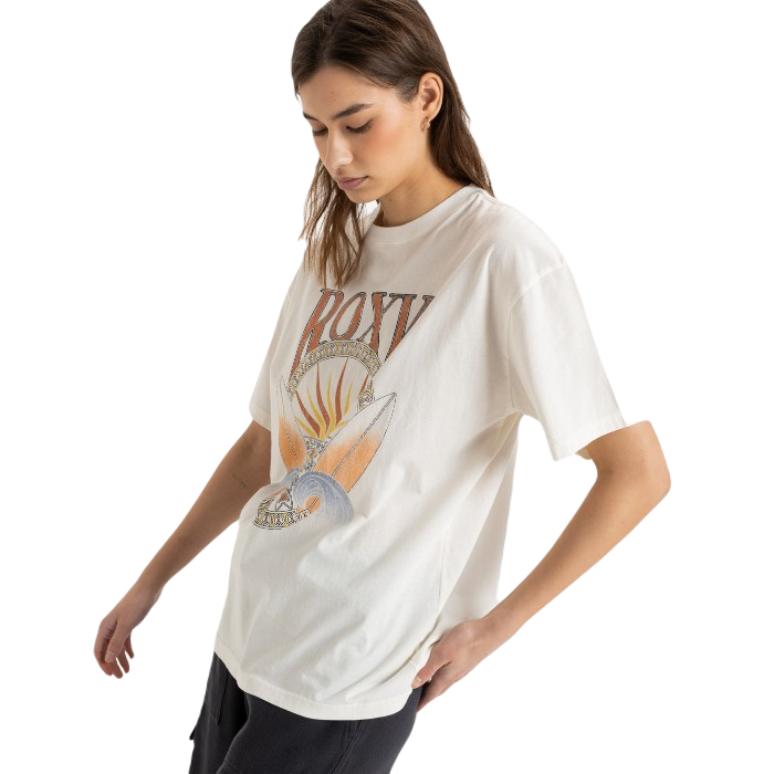 ROXY DREAMER WOMEN C T-SHIRT EGRET