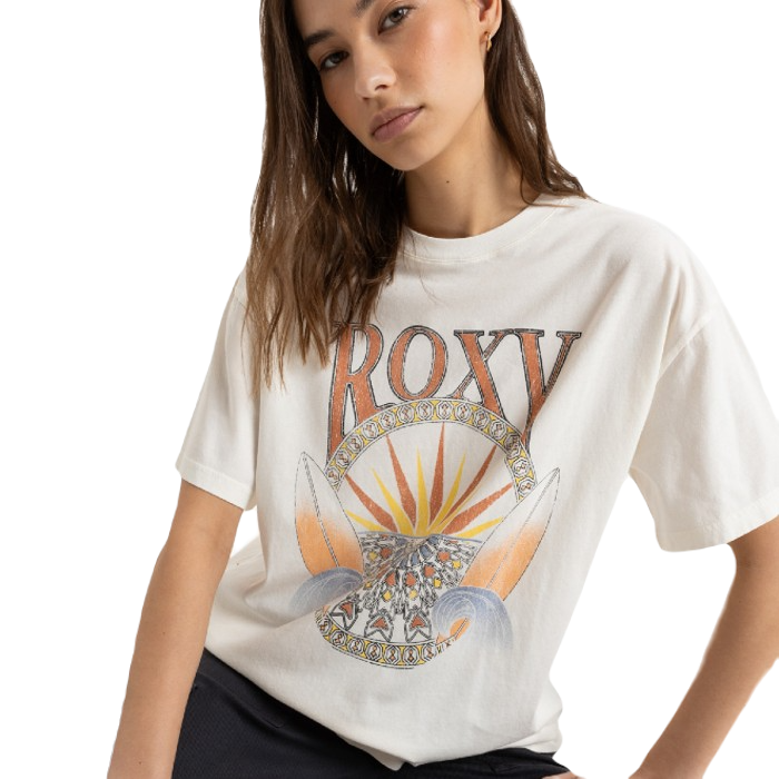 ROXY DREAMER WOMEN C T-SHIRT EGRET