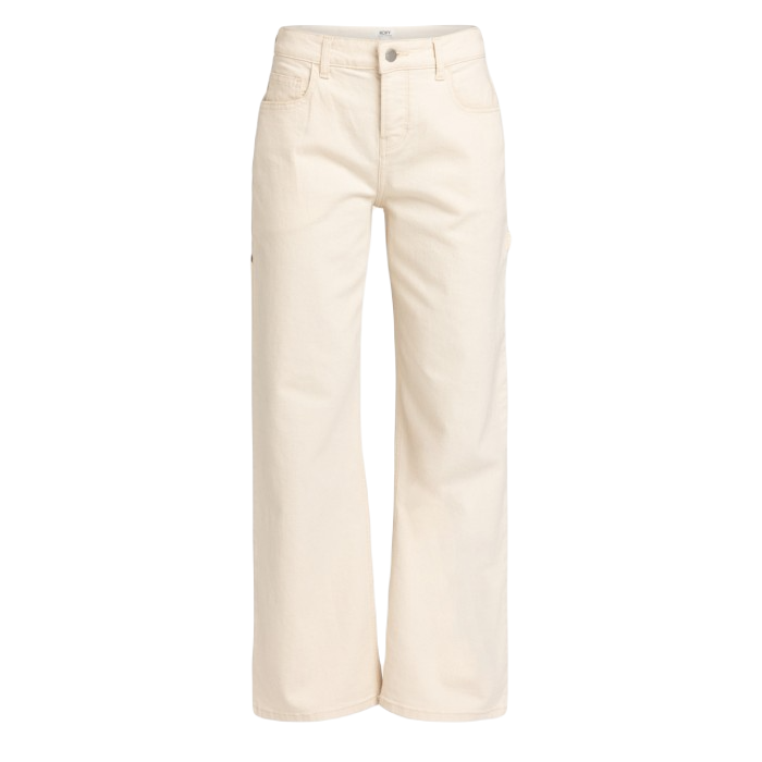 ROXY FINLEY WORKER CARPENTER DENIM BROEK - BONE