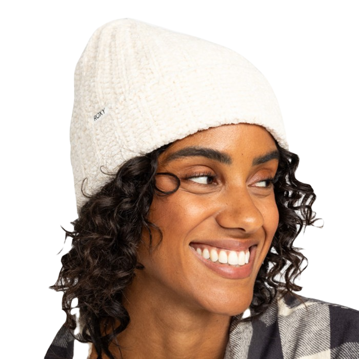 ROXY GLITTER COOKIE BEANIE - PARCHMENT