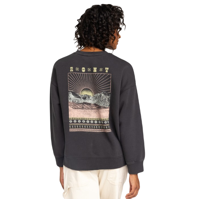 ROXY LINE UP B SWEATER - PHANTOM