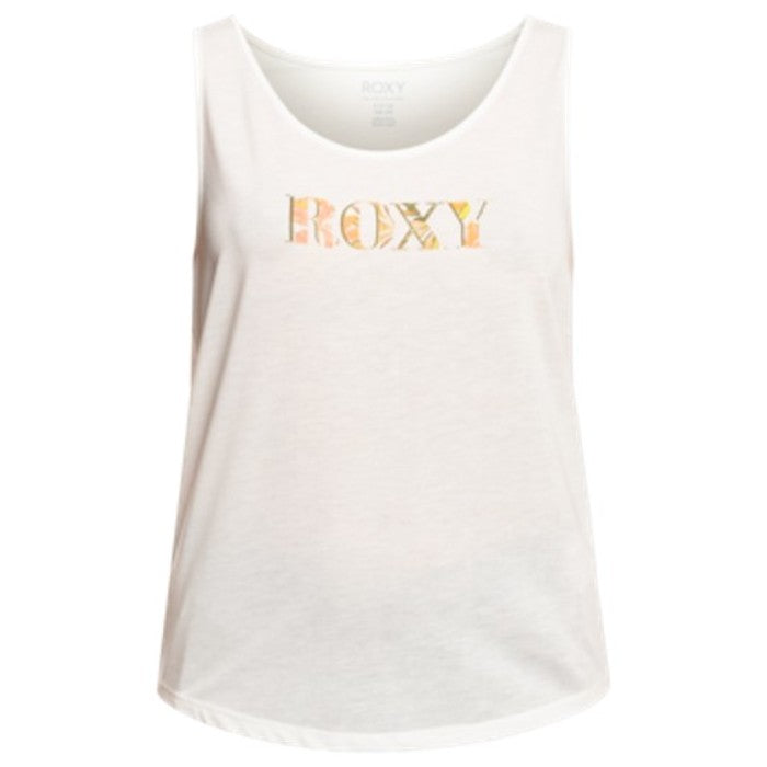 ROXY LOSING MY MIND TANK TOP - SNOW WHITE