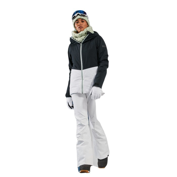 ROXY RISING HIGH SKINNY TECHNICAL SNOWBOARD PANTS - BRIGHT WHITE