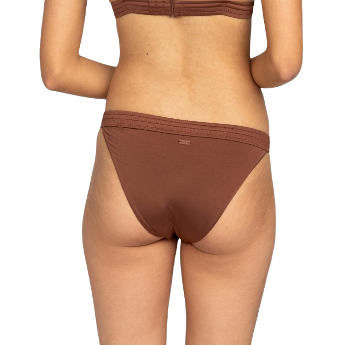 ROXY SILKY ISLAND BIKINIBROEKJE - ROOT BEER