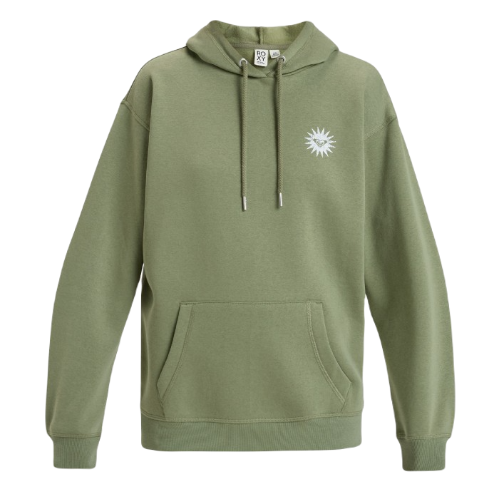 ROXY SURF STOKED HOODY BRUSHED B - OIL GREEN