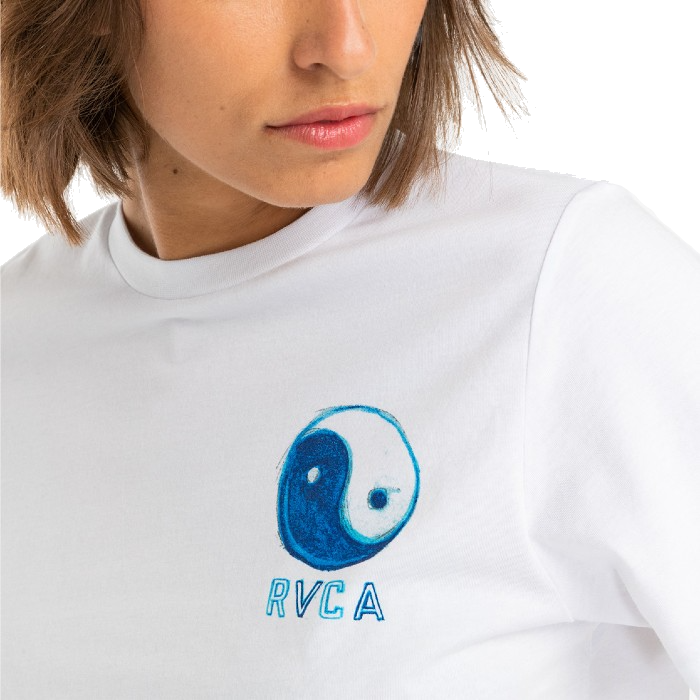 RVCA BALANCE BOY T-SHIRT - ANTIQUE WHITE