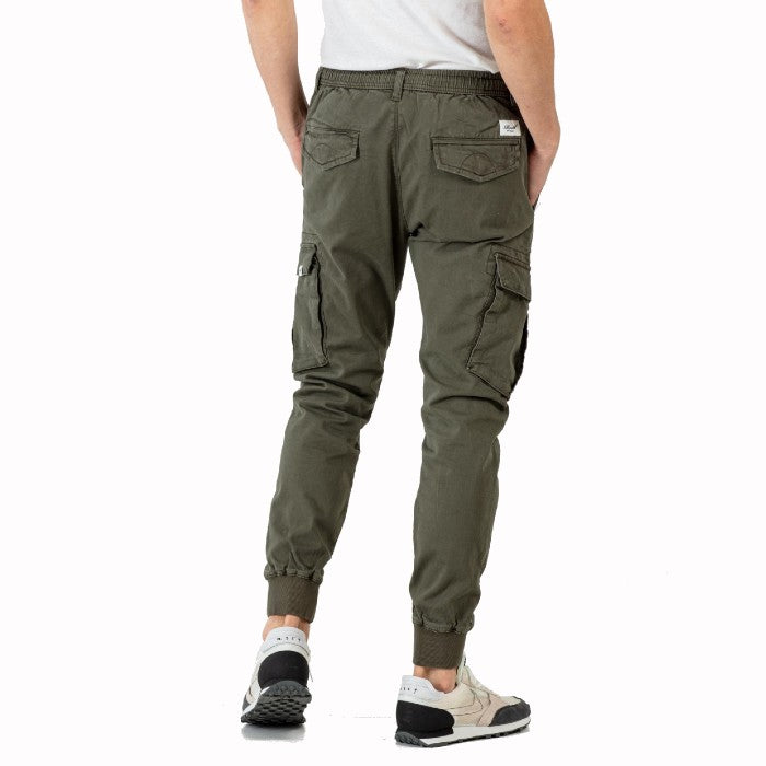 REELL REFLEX RIB CARGO BROEK OLIVE