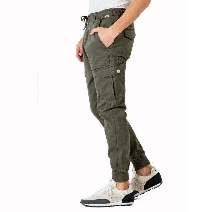 REELL REFLEX RIB CARGO BROEK OLIVE