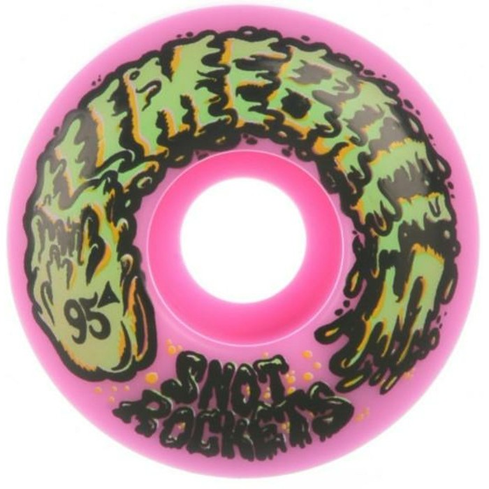 SANTA CRUZ SNOT ROCKETS SLIME BALLS 95A SKATEBOARD WIELEN 54 MM - PASTEL PINK