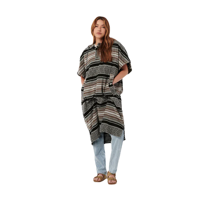 SLOWTIDE OSO COURTYARD EXTRA-WARM CHANGING STRANDPONCHO - COURTYARD The Old Man Boardsports Slowtide