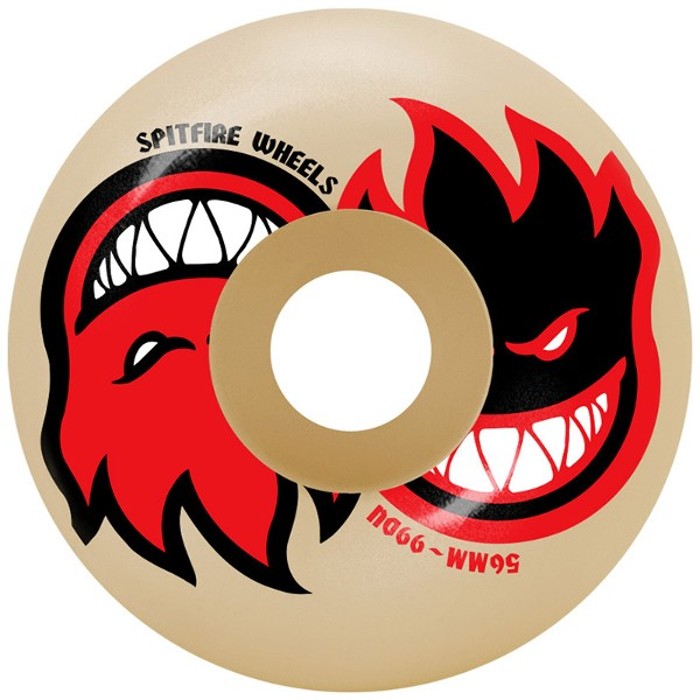 SPITFIRE FORMULA FOUR ETERNALS RADIAL 99D SKATEBOARD WHEELS 56MM 