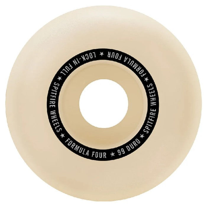 SPITFIRE FORMULA FOUR LOCK IN FULL 99A SKATEBOARD WHEELS 54 MM - NATURAL