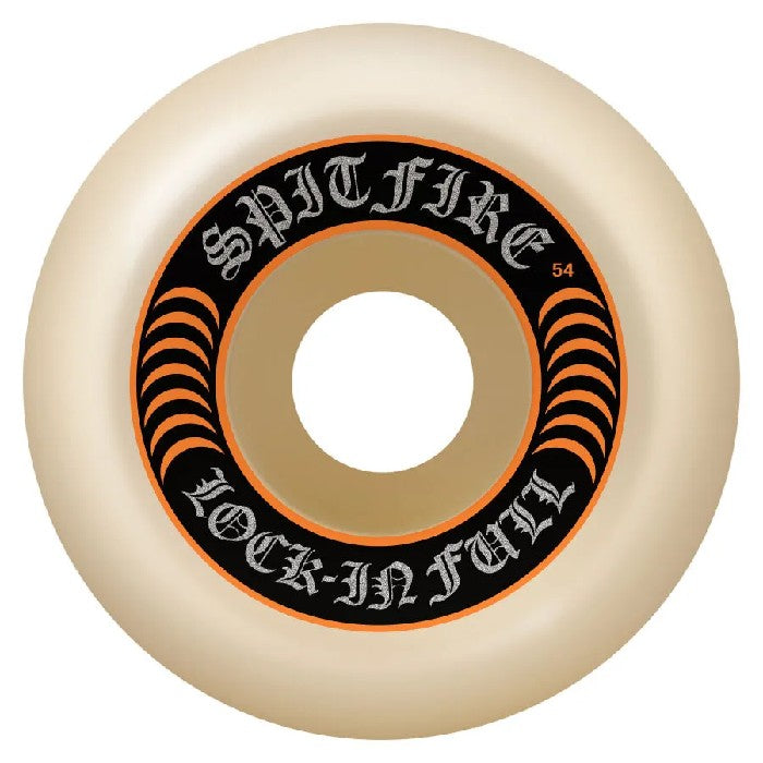 SPITFIRE FORMULA FOUR LOCK IN FULL 99A SKATEBOARD WHEELS 54 MM - NATURAL