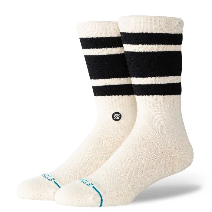 STANCE BOYD COZY CREW SOKKEN BLACK WHITE