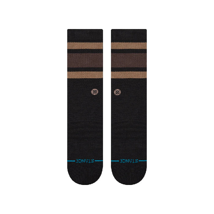 STANCE BOYD CREW SOKKEN BROWN 2