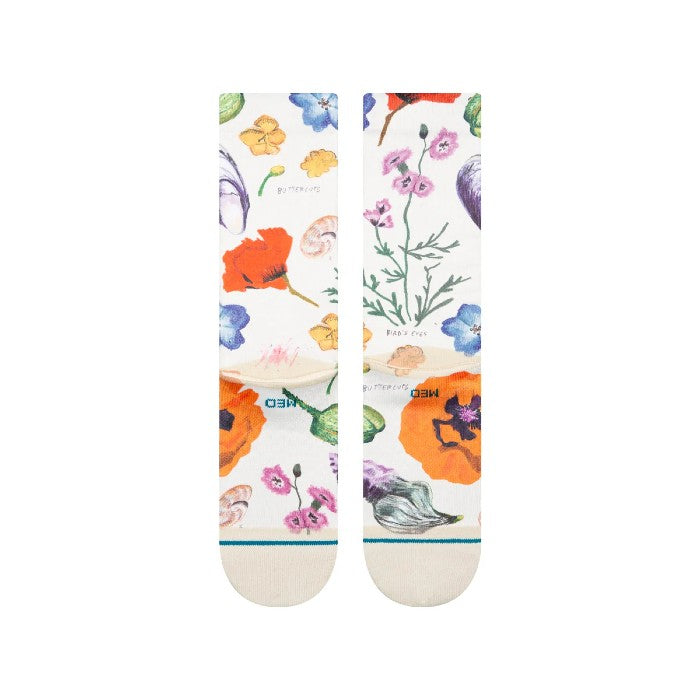 STANCE CALIFORNIA NATIVE CREW SOKKEN CANVAS