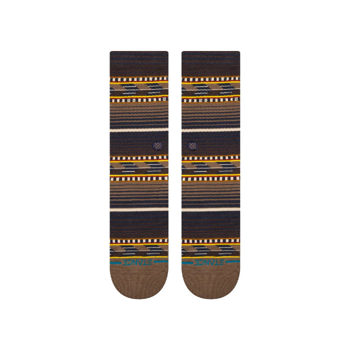 STANCE CEDAR ROCK CREW SOKKEN BROWN