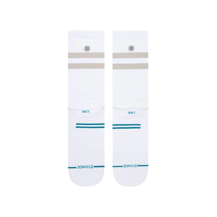 STANCE FRANCHISE UL CREW SOCKS - WHITE