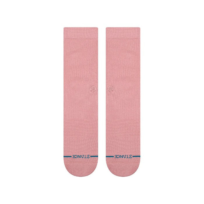 STANCE ICON CREW SOKKEN DUSTY ROSE