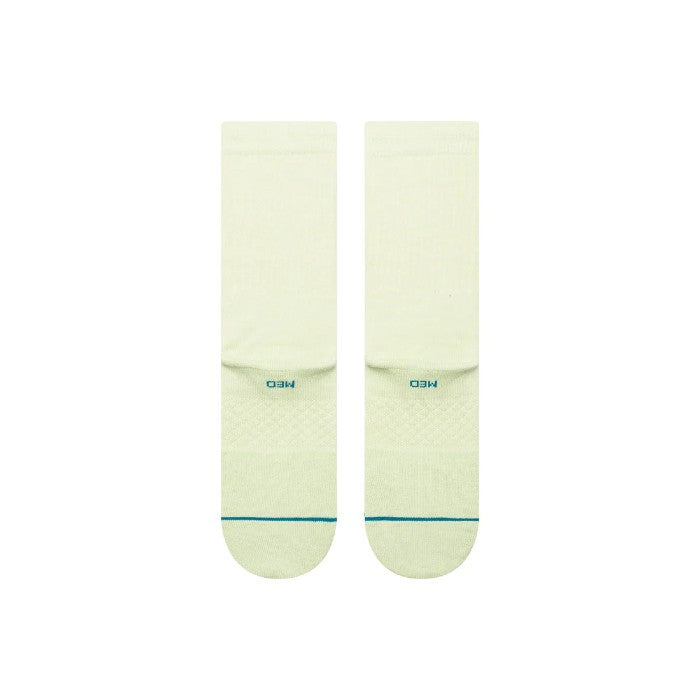 STANCE ICON CREW SOKKEN GREEN SAND