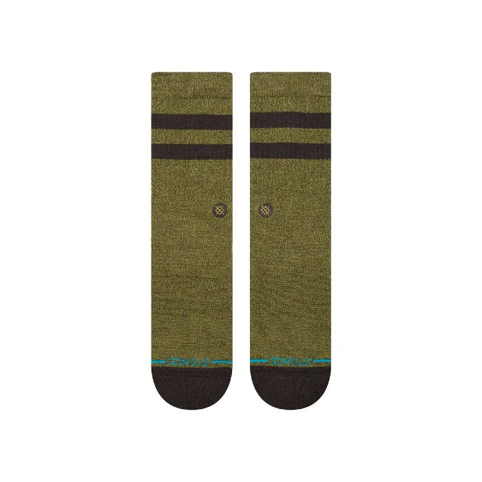 STANCE JOVEN CREW SOKKEN DARK GREEN